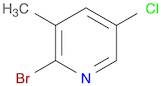 2-Bromo-5-chloro-3-methylpyridine