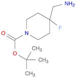 tert-Butyl 4-aminomethyl-4-fluoropiperidine-1-carboxylate