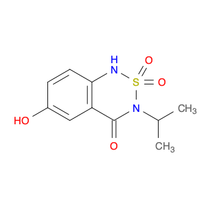 1H-2,1,3-Benzothiadiazin-4(3H)-one,6-hydroxy-3-(1-methylethyl)-, 2,2-dioxide