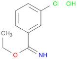 Ethyl 3-chlorobenzimidate hydrochloride