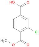 3-Chloro-4-(methoxycarbonyl)benzoic acid