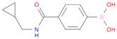 (4-((Cyclopropylmethyl)carbamoyl)phenyl)boronic acid