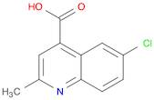 6-Chloro-2-methylquinoline-4-carboxylic acid