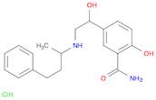 Benzamide,2-hydroxy-5-[1-hydroxy-2-[(1-methyl-3-phenylpropyl)amino]ethyl]-, hydrochloride(1:1)