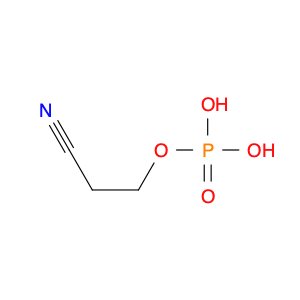 Propanenitrile,3-(phosphonooxy)-