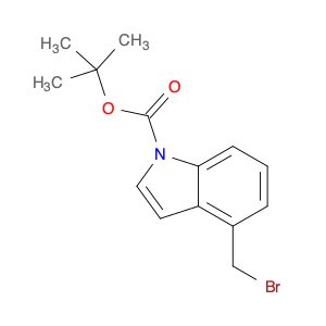 tert-Butyl 4-(bromomethyl)indole-1-carboxylate