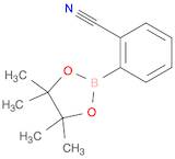 2-(4,4,5,5-Tetramethyl-1,3,2-dioxaborolan-2-yl)benzonitrile