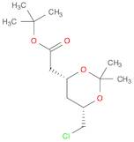 tert-Butyl 2-[(4R,6S)-6-(chloromethyl)-2,2-dimethyl-1,3-dioxan-4-yl]acetate