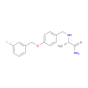 (S)-2-[[4-[(3-Fluorobenzyl)oxy]benzyl]amino]propanamide