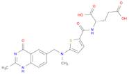 (S)-2-[(1-{5-[Methyl-(2-methyl-4-oxo-3,4-dihydro-quinazolin-6-ylmethyl)-amino]-thiophen-2-yl}-me...