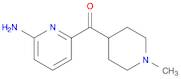 (6-aminopyridin-2-yl)(1-methylpiperidin-4-yl)methanone