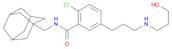 N-(1-adamantylmethyl)-2-chloro-5-[3-(3-hydroxypropylamino)propyl]benzamide