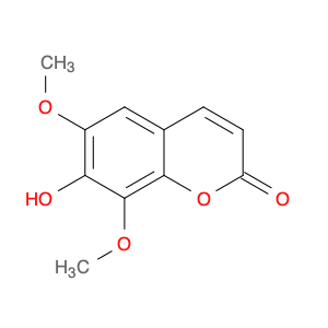 7-Hydroxy-6,8-dimethoxy-2H-1-benzopyran-2-one