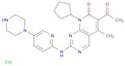 6-acetyl-8-cyclopentyl-5-methyl-2-[(5-piperazin-1-ylpyridin-2-yl)amino]pyrido[2,3-d]pyrimidin-7-on…