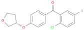 (S)-(2-Chloro-5-iodophenyl)(4-((tetrahydrofuran-3-yl)oxy)phenyl)methanone