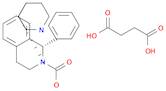 1-Azabicyclo[2.2.2]octan-8-yl (1S)-1-phenyl-3,4-dihydro-1H-isoquinoline-2-carboxylate butanedioi...