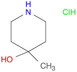 4-Methylpiperidin-4-ol, hydrochloride