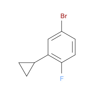 4-Bromo-2-cyclopropyl-1-fluorobenzene