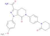 1-(4-Methoxyphenyl)-7-oxo-6-[4-(2-oxopiperidin-1-yl)phenyl]-4,5,6,7-tetrahydro-1H-pyrazolo[3,4-c...