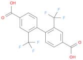 [1,1'-Biphenyl]-4,4'-dicarboxylic acid, 2,2'-bis(trifluoromethyl)-