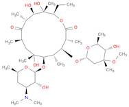 [3R-(3R*,4S*,5S*,6R*,7R*,9R*,11R*,12R*,13S*,14R*)]-4-[(2,6-Dideoxy-3-C-methyl-3-O-methyl-α-L-ribo-…