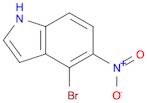 1H-Indole, 4-bromo-5-nitro-