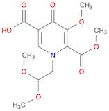 1-(2,2-Dimethoxyethyl)-1,4-dihydro-3-methoxy-4-oxo-2,5-pyridinedicarboxylic acid 2-methyl ester