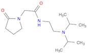 N-[2-[Bis(1-methylethyl)amino]ethyl]-2-oxo-1-pyrrolidineacetamide