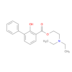 [1,1'-Biphenyl]-3-carboxylicacid, 2-hydroxy-, 2-(diethylamino)ethyl ester