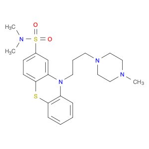 10H-Phenothiazine-2-sulfonamide,N,N-dimethyl-10-[3-(4-methyl-1-piperazinyl)propyl]-