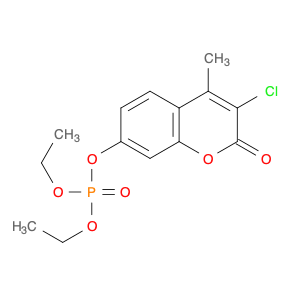 3-Chloro-4-methyl-7-coumarinyl diethyl phosphate