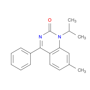 7-Methyl-1-(1-methylethyl)-4-phenyl-2(1H)-quinazolinone