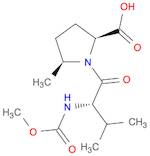 N-[2-(S)-[(Methoxycarbonyl)amino]-3-methylbutyryl]-(5S)-5-Methyl-L-proline