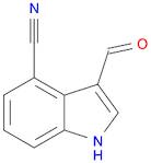 3-Formyl-1H-indole-4-carbonitrile