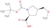 (2S,4S)-4-(Methoxymethyl)-1,2-pyrrolidinedicarboxylic acid 1-(1,1-dimethylethyl) ester