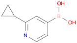 (2-cyclopropylpyridin-3-yl)boronic acid