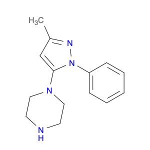 1-(3-Methyl-1-phenyl-5-pyrazolyl)piperazine