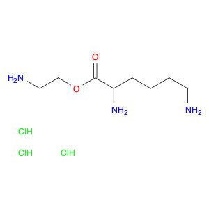 2-aminoethyl 2,6-diaminohexanoate trihydrochloride