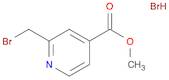 4-Pyridinecarboxylic acid, 2-(bromomethyl)-, methyl ester, hydrobromide (1:1)