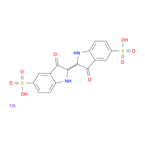 Sodium 3,3'-dioxo-[2,2'-biindolinylidene]-5,5'-disulfonate