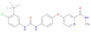 4-[4-[[[[4-Chloro-3-(trifluoromethyl)phenyl]amino]carbonyl]amino]phenoxy]-N-methyl-2-pyridinecar...