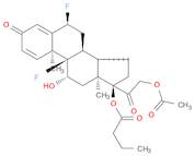 (6α,11β)-21-(Acetyloxy)-6,9-difluoro-11-hydroxy-17-(1-oxobutoxy)pregna-1,4-diene-3,20-dion