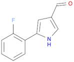 5-(2-Fluorophenyl)-1H-pyrrole-3-carbaldehyde