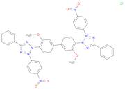 2H-Tetrazolium, 2,2'-(3,3'-dimethoxy[1,1'-biphenyl]-4,4'-diyl)bis[3-(4-nitrophenyl)-5-phenyl-, c...