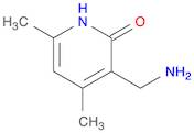 3-(Aminomethyl)-4,6-dimethylpyridin-2(1H)-one