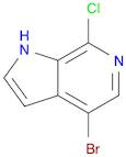 4-Bromo-7-chloro-1H-pyrrolo[2,3-c]pyridine