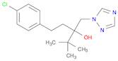 3-((1H-1,2,4-Triazol-1-yl)methyl)-1-(4-chlorophenyl)-4,4-dimethylpentan-3-ol