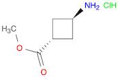 Methyl trans-3-aminocyclobutanecarboxylate hydrochloride