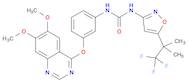 Urea, N-[3-[(6,7-dimethoxy-4-quinazolinyl)oxy]phenyl]-N-[5-(2,2,2-trifluoro-1,1-dimethylethyl)-3-i…