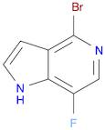 4-Bromo-7-fluoro-1H-pyrrolo[3,2-c]pyridine